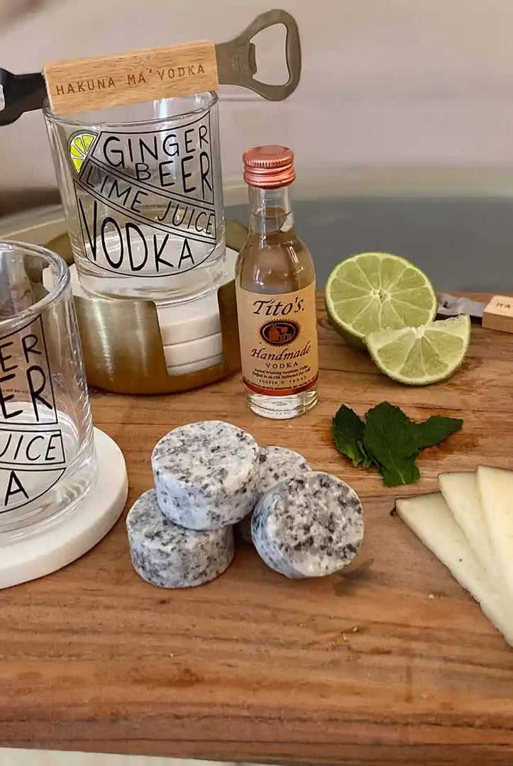 Mud Pie Vodka Recipe Glass Set-Home Decor & Gifts-Deadwood South Boutique & Company-Deadwood South Boutique, Women's Fashion Boutique in Henderson, TX