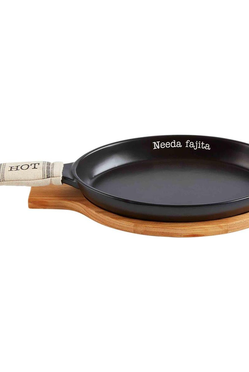 Mud Pie Fajita Skillet Set-Home Decor & Gifts-Deadwood South Boutique & Company-Deadwood South Boutique, Women's Fashion Boutique in Henderson, TX