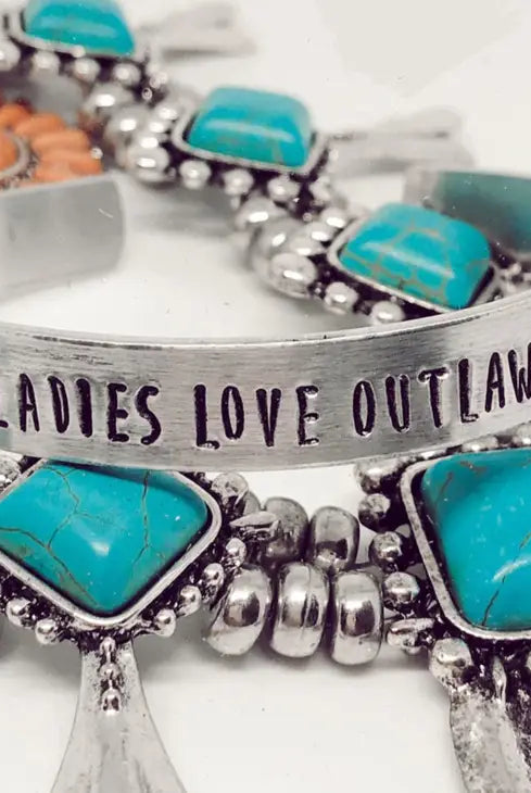 Ladies Love Outlaws Bracelet-Bracelets-Deadwood South Boutique & Company-Deadwood South Boutique, Women's Fashion Boutique in Henderson, TX