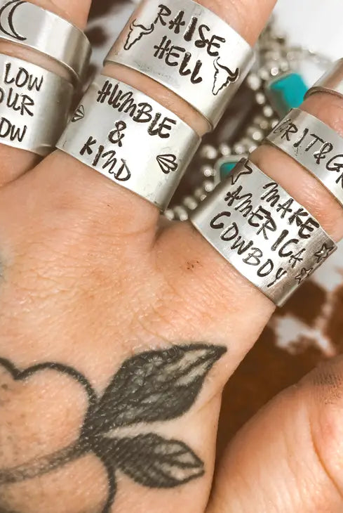 Humble & Kind Ring-Rings-Deadwood South Boutique & Company-Deadwood South Boutique, Women's Fashion Boutique in Henderson, TX