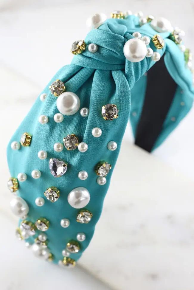 Higgins Embellished Headbands-Headbands-Deadwood South Boutique & Company-Deadwood South Boutique, Women's Fashion Boutique in Henderson, TX