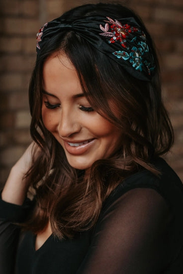 The Embroidered Headband-Headbands-Deadwood South Boutique & Company-Deadwood South Boutique, Women's Fashion Boutique in Henderson, TX