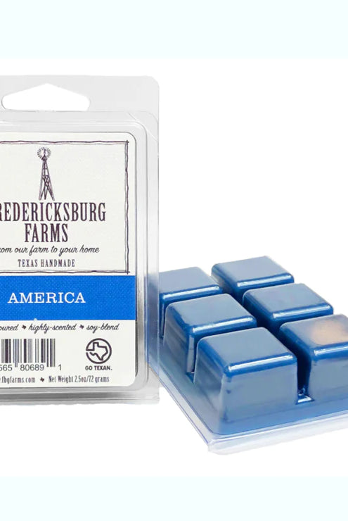 Fredericksburg Farms America Wax Melt-Candles-Deadwood South Boutique & Company-Deadwood South Boutique, Women's Fashion Boutique in Henderson, TX