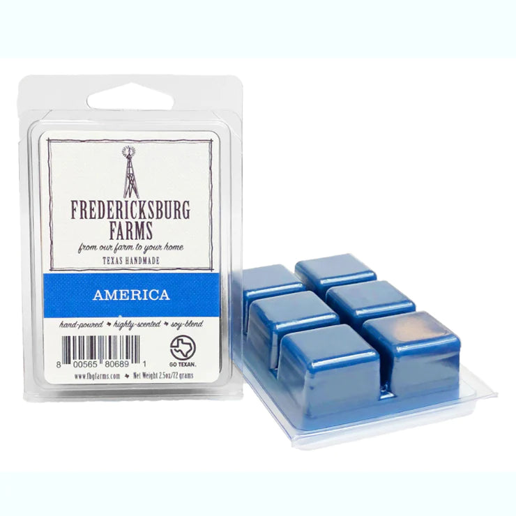 Fredericksburg Farms America Wax Melt-Candles-Deadwood South Boutique & Company-Deadwood South Boutique, Women's Fashion Boutique in Henderson, TX
