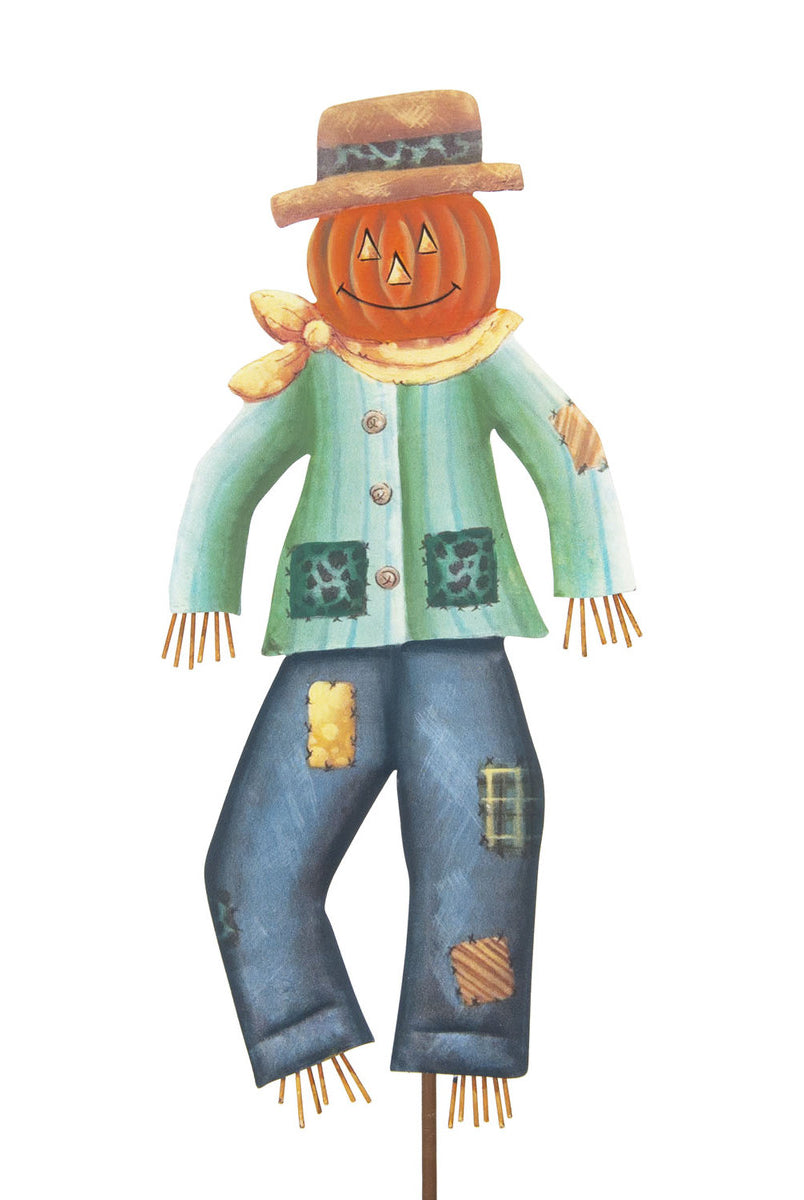 RTC Mint Leopard Scarecrow-Home Decor-Deadwood South Boutique & Company-Deadwood South Boutique, Women's Fashion Boutique in Henderson, TX