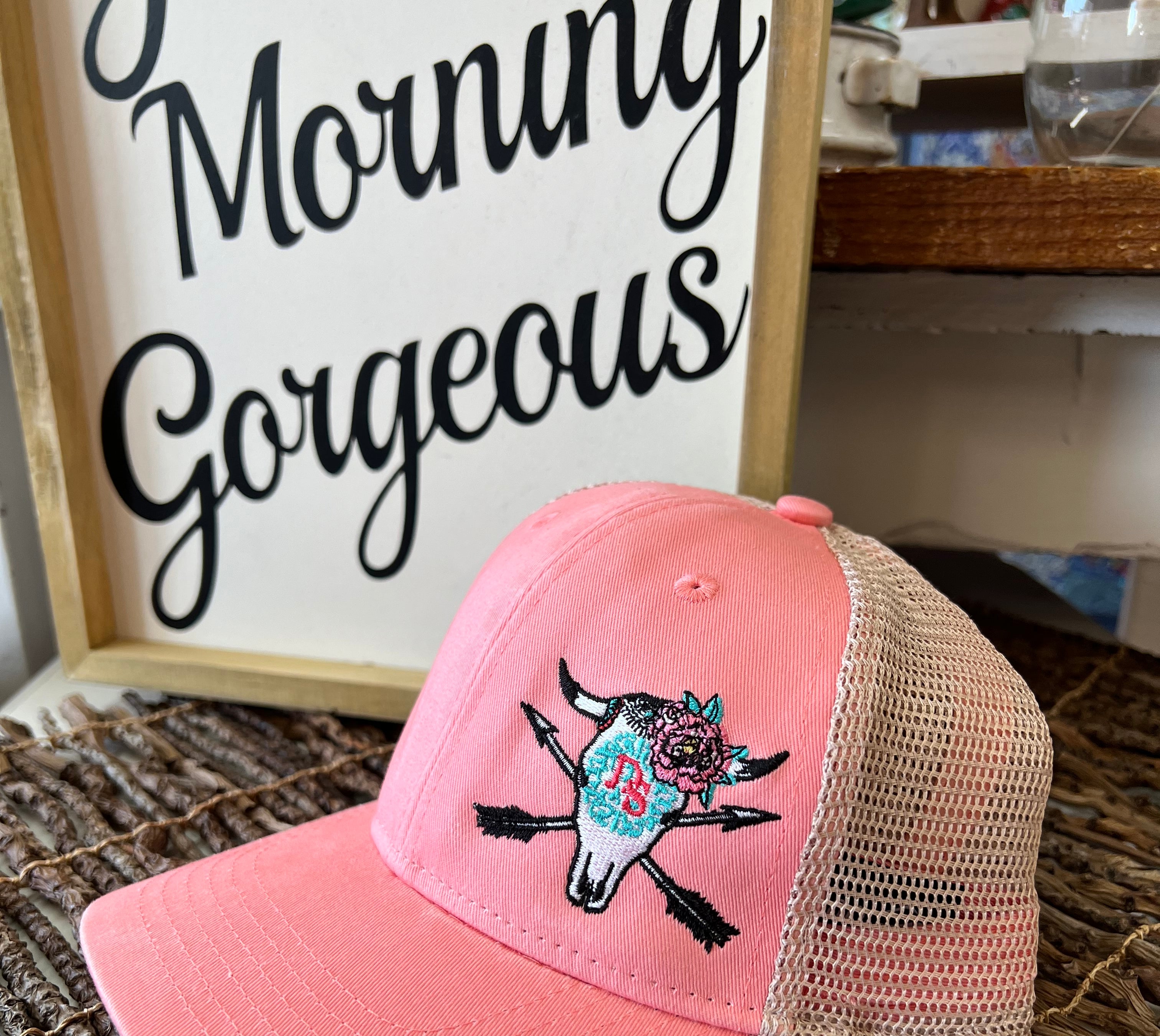 Deadwood South Ponytail Caps-Hats-Deadwood South Boutique & Company-Deadwood South Boutique, Women's Fashion Boutique in Henderson, TX