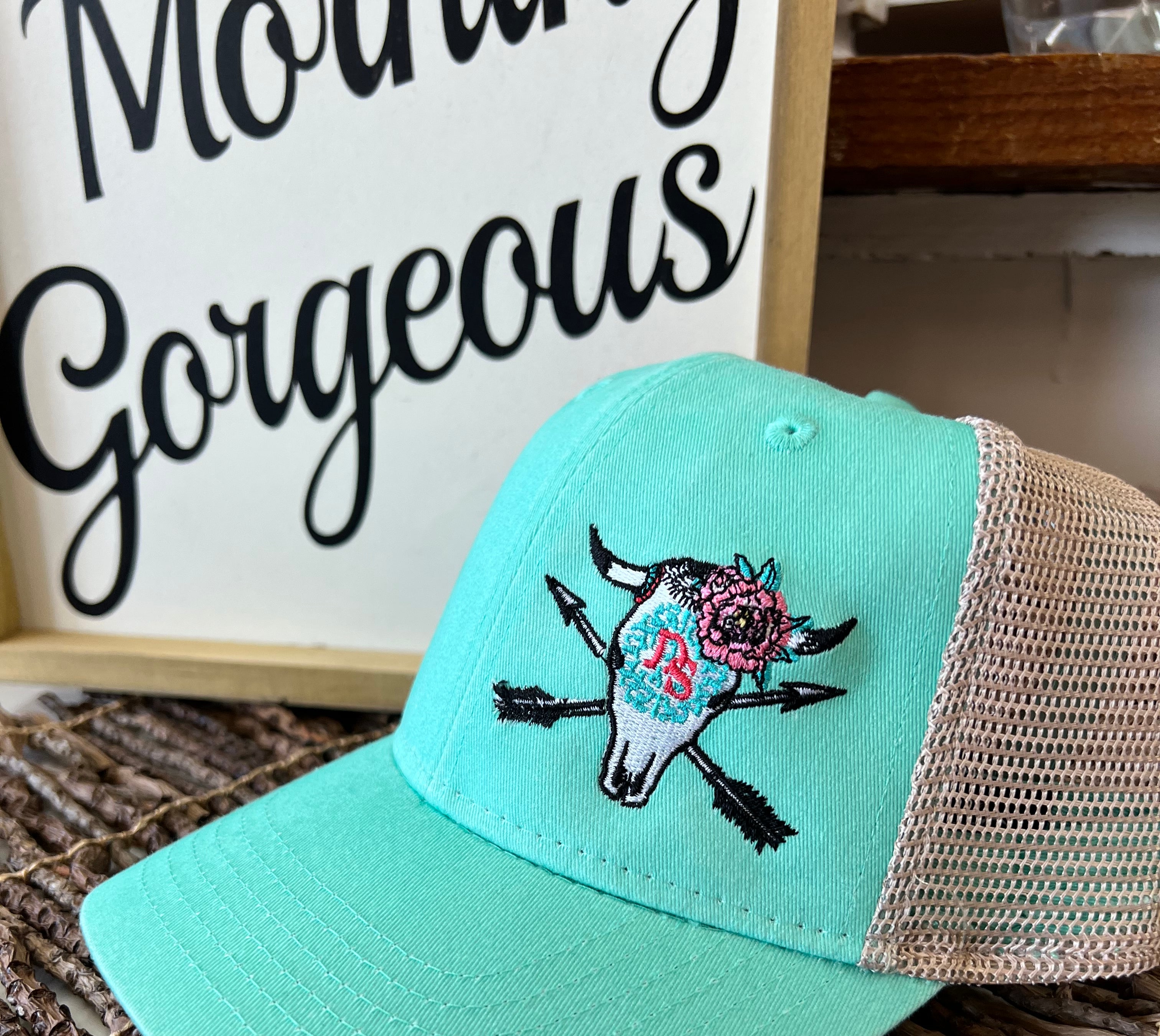 Deadwood South Ponytail Caps-Hats-Deadwood South Boutique & Company-Deadwood South Boutique, Women's Fashion Boutique in Henderson, TX