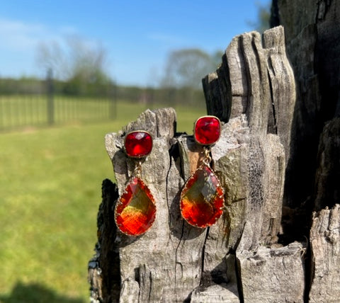 The Clementine Rhinestone Earrings-Earrings-Deadwood South Boutique & Company-Deadwood South Boutique, Women's Fashion Boutique in Henderson, TX