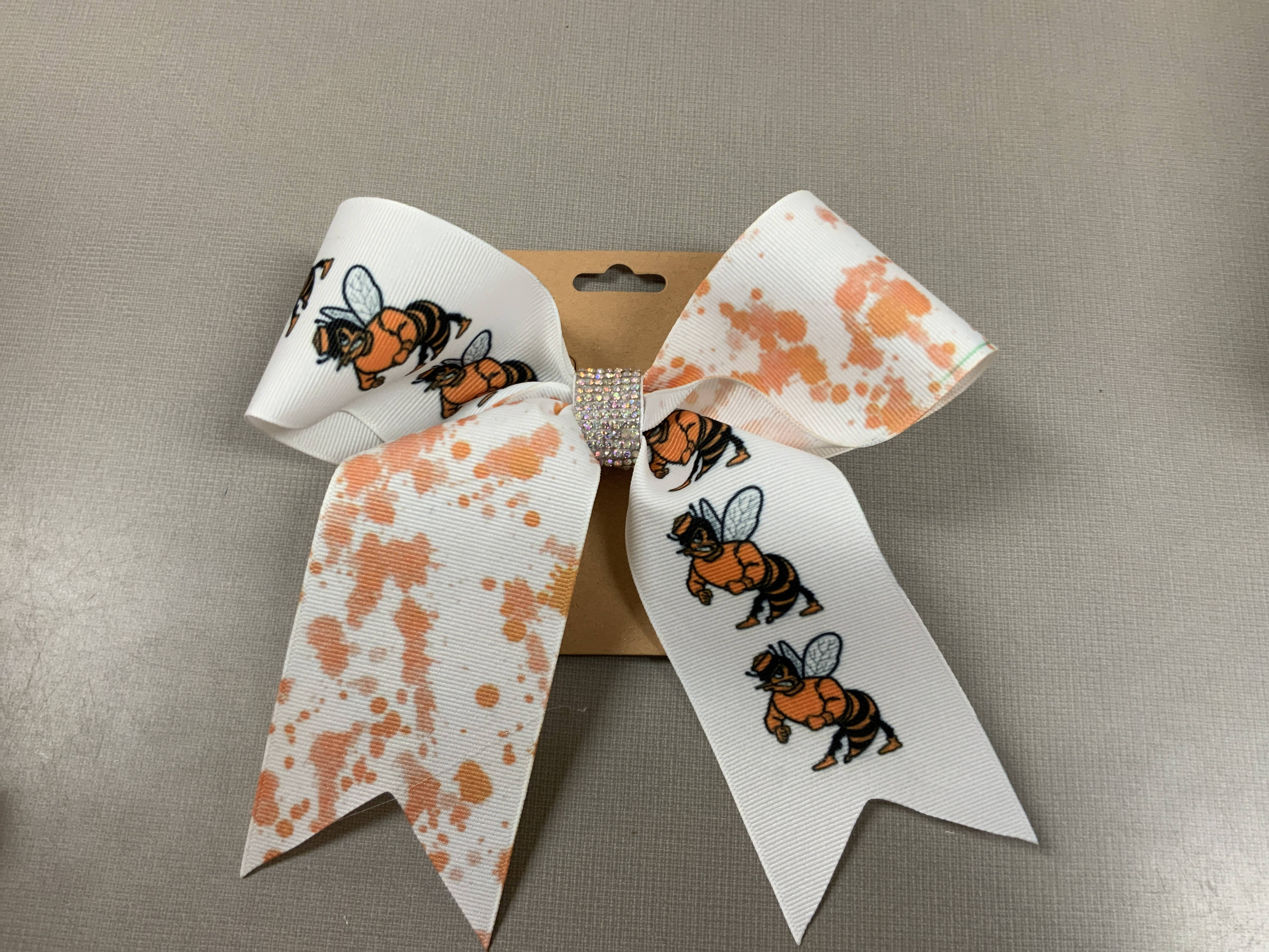 Laneville Yellowjackets Bows-Hair Bows-Faithful Glow-Deadwood South Boutique, Women's Fashion Boutique in Henderson, TX