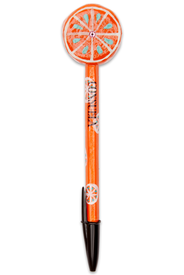 Consuela Orange Citrus Pen-pens-Consuela-Deadwood South Boutique, Women's Fashion Boutique in Henderson, TX