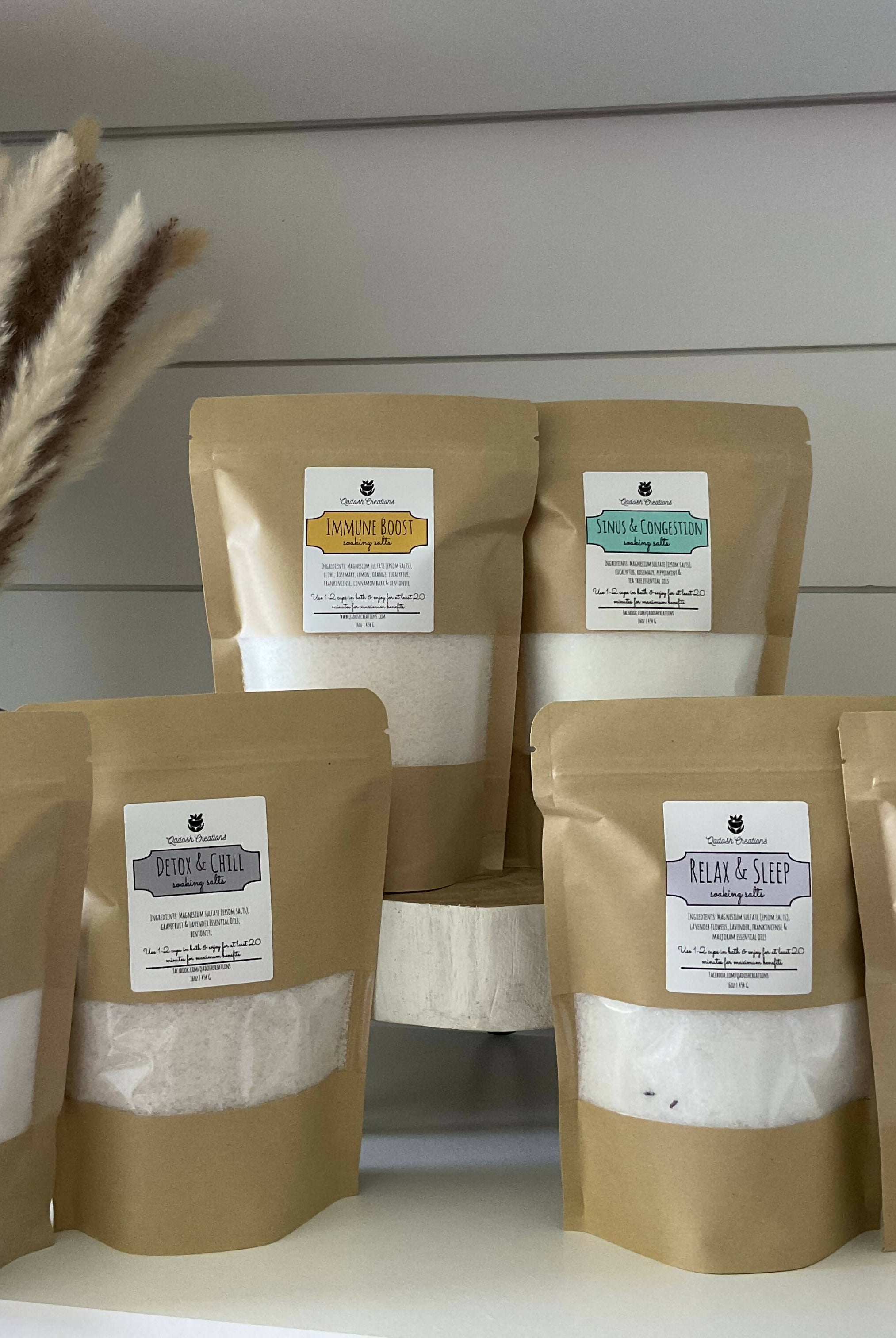 Soaks-Epsom Soaks-Qadosh Creations-Deadwood South Boutique, Women's Fashion Boutique in Henderson, TX