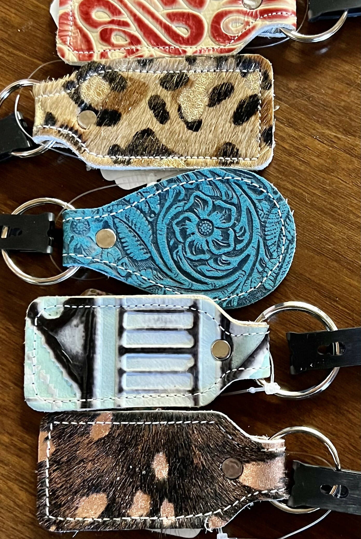 Leather Keychains-Keychains-Vintage Cowgirl-Deadwood South Boutique, Women's Fashion Boutique in Henderson, TX