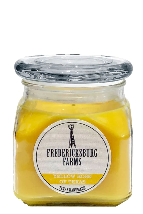 Fredericksburg Farms Yellow Rose of Texas 10oz Candle-Candles-Deadwood South Boutique & Company-Deadwood South Boutique, Women's Fashion Boutique in Henderson, TX