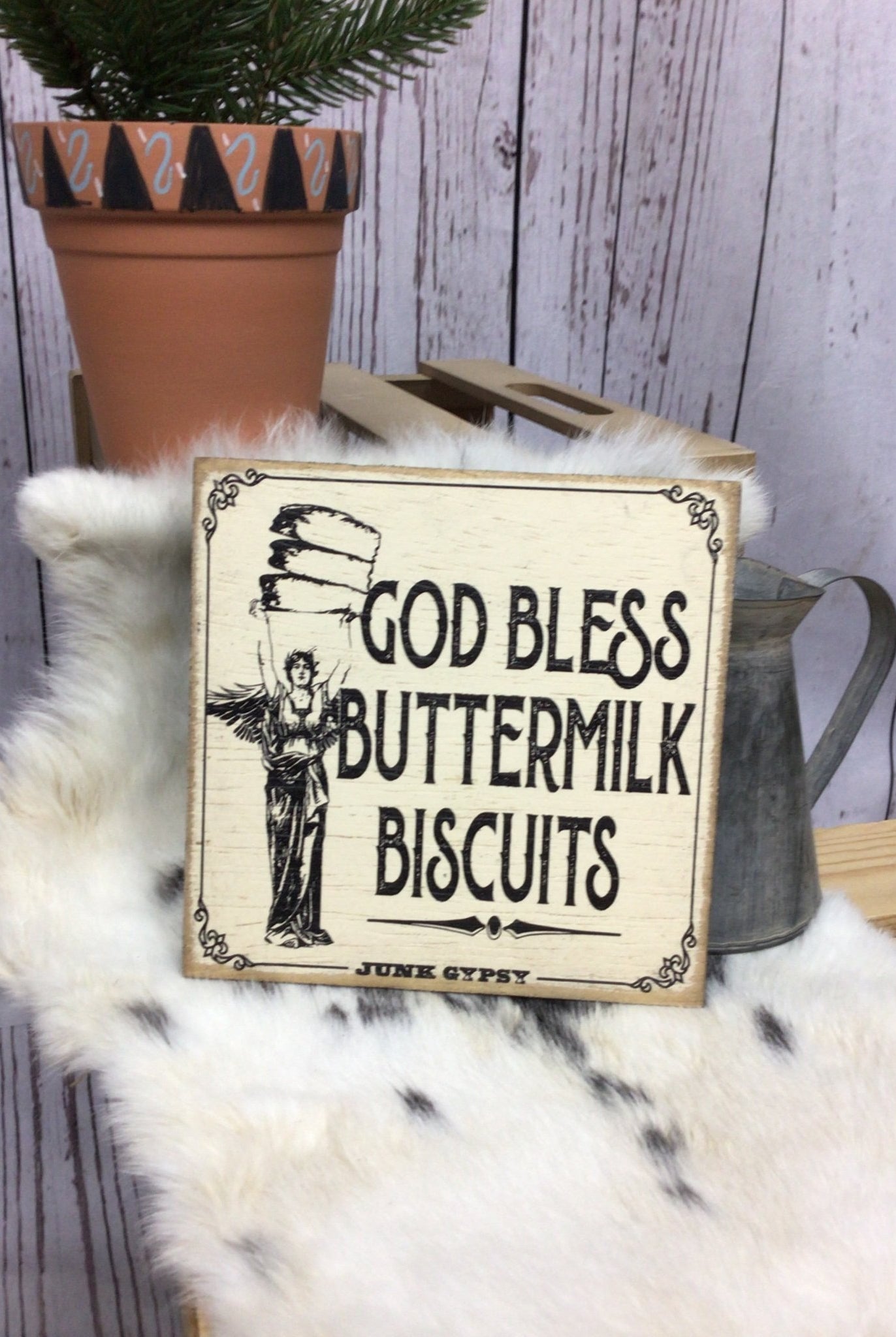 Buttermilk Biscuits Sign - Deadwood South Boutique & Company LLC