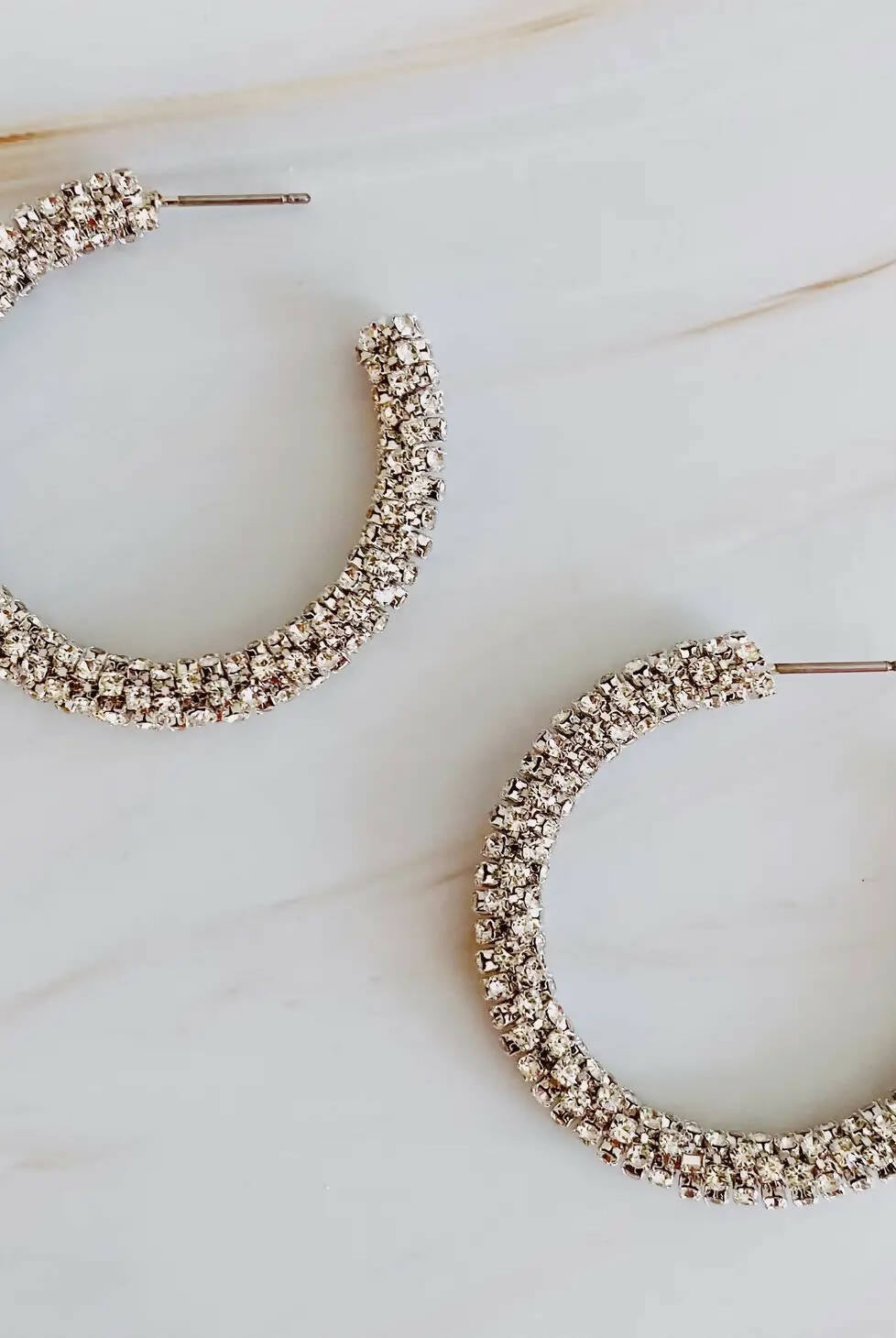 Wrapped In Shine Hoop Earrings-Earrings-Faithful Glow-Deadwood South Boutique, Women's Fashion Boutique in Henderson, TX