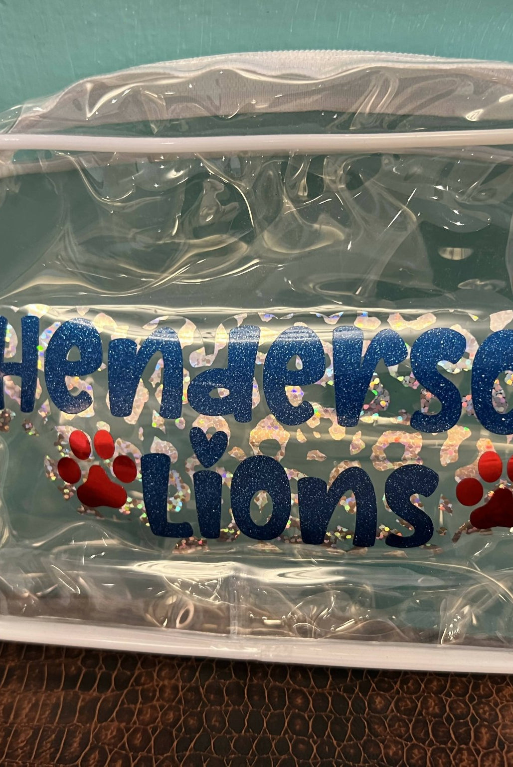 Henderson Lions Makeup Bag Small - Deadwood South Boutique & Company LLC