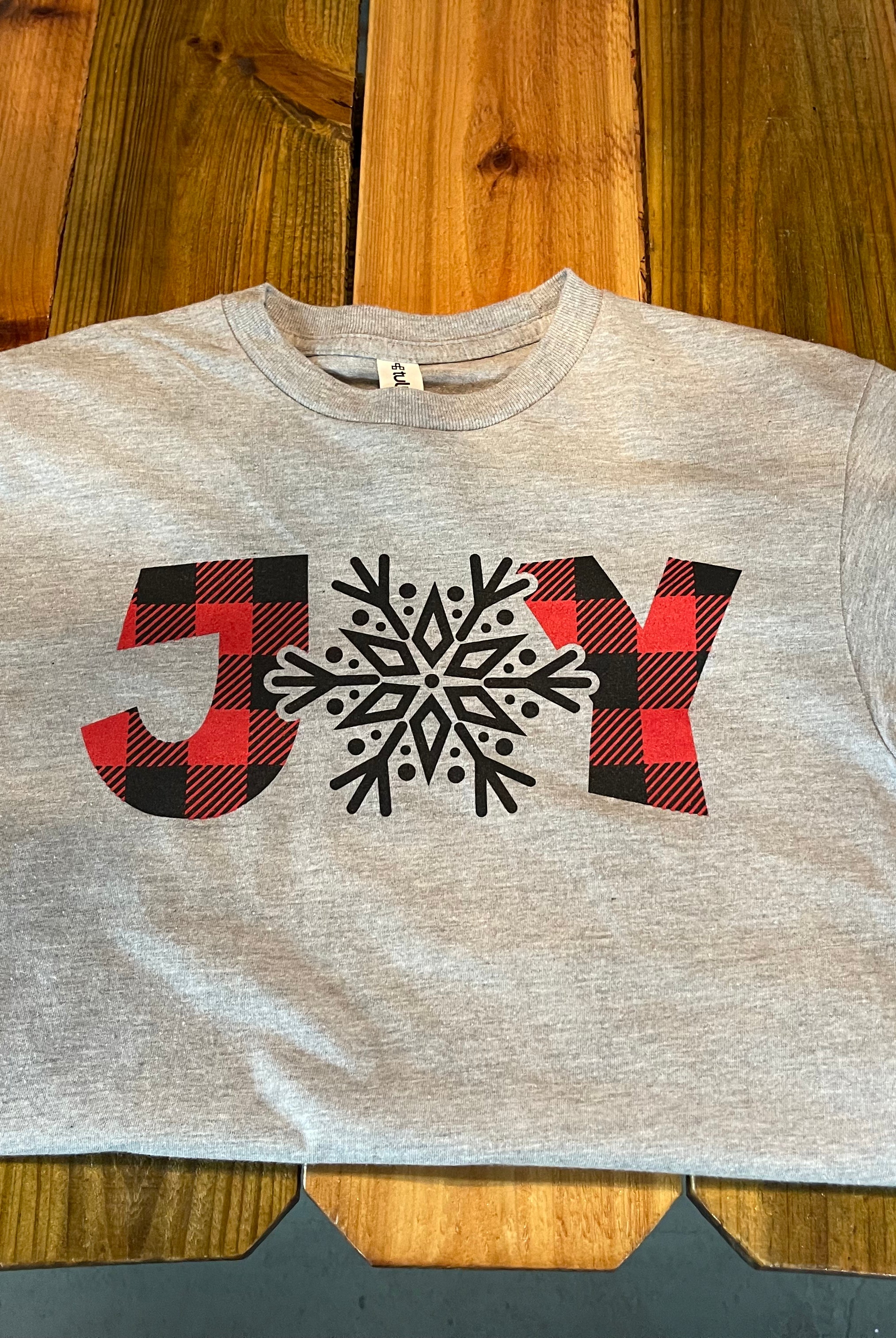 Joy Graphic Tee-Graphic Tees-Deadwood South Boutique & Company-Deadwood South Boutique, Women's Fashion Boutique in Henderson, TX