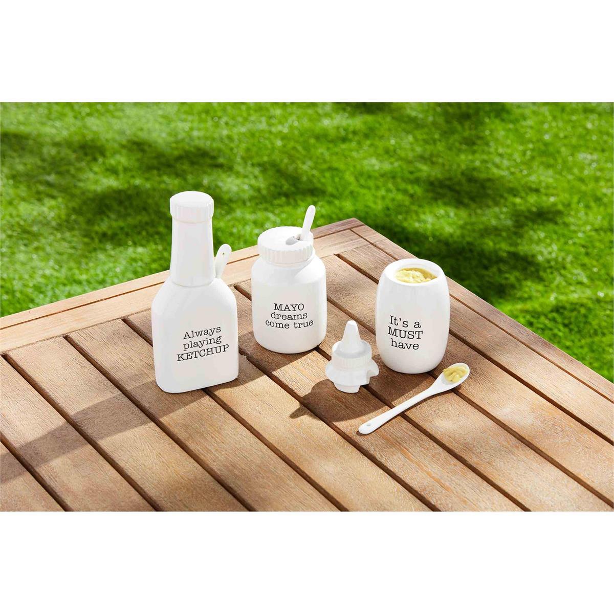 Mud Pie BBQ Condiment Holders - Deadwood South Boutique & Company LLC