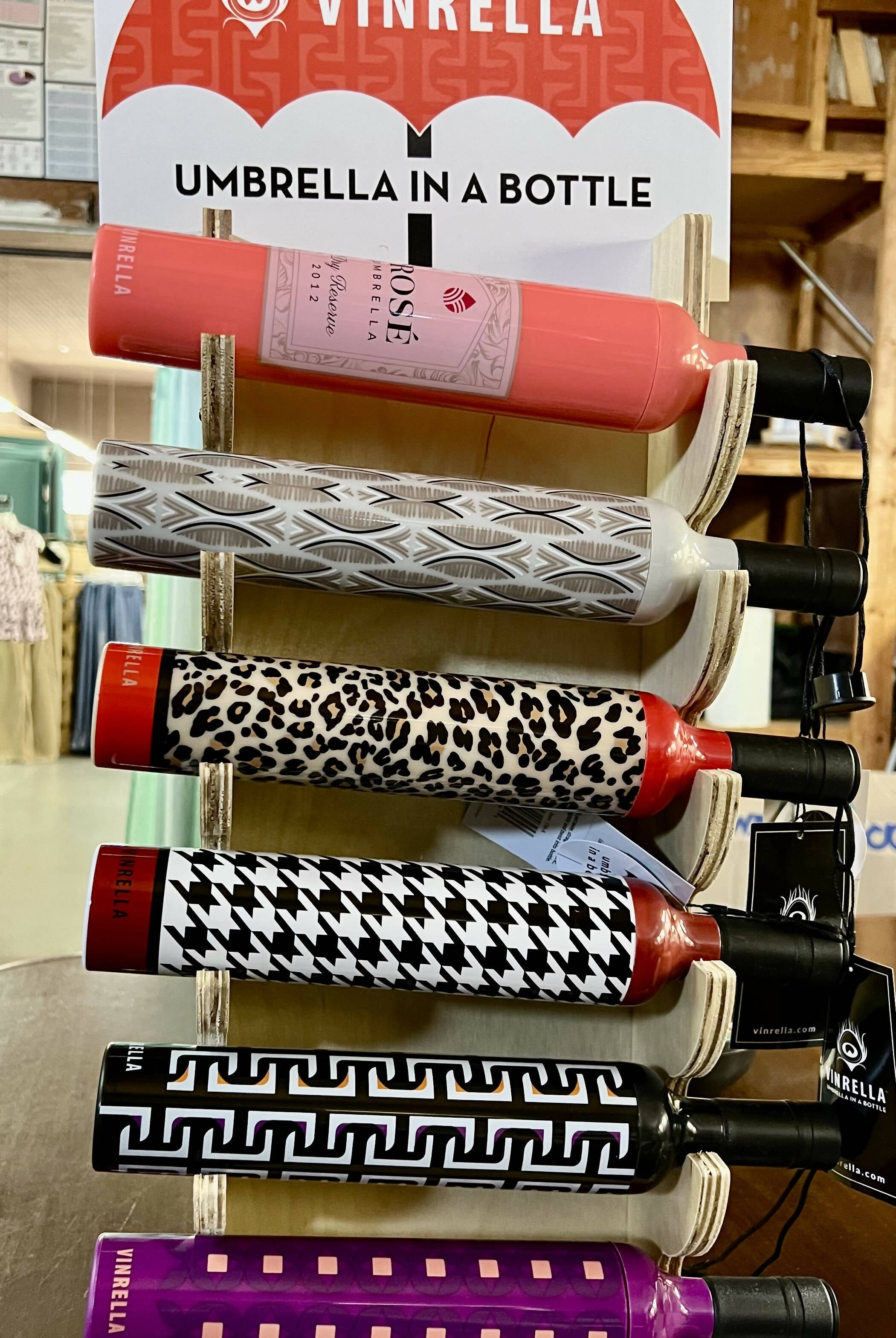 Vinrella Umbrella in a Bottle-Gifts-Vintage Cowgirl-Deadwood South Boutique, Women's Fashion Boutique in Henderson, TX