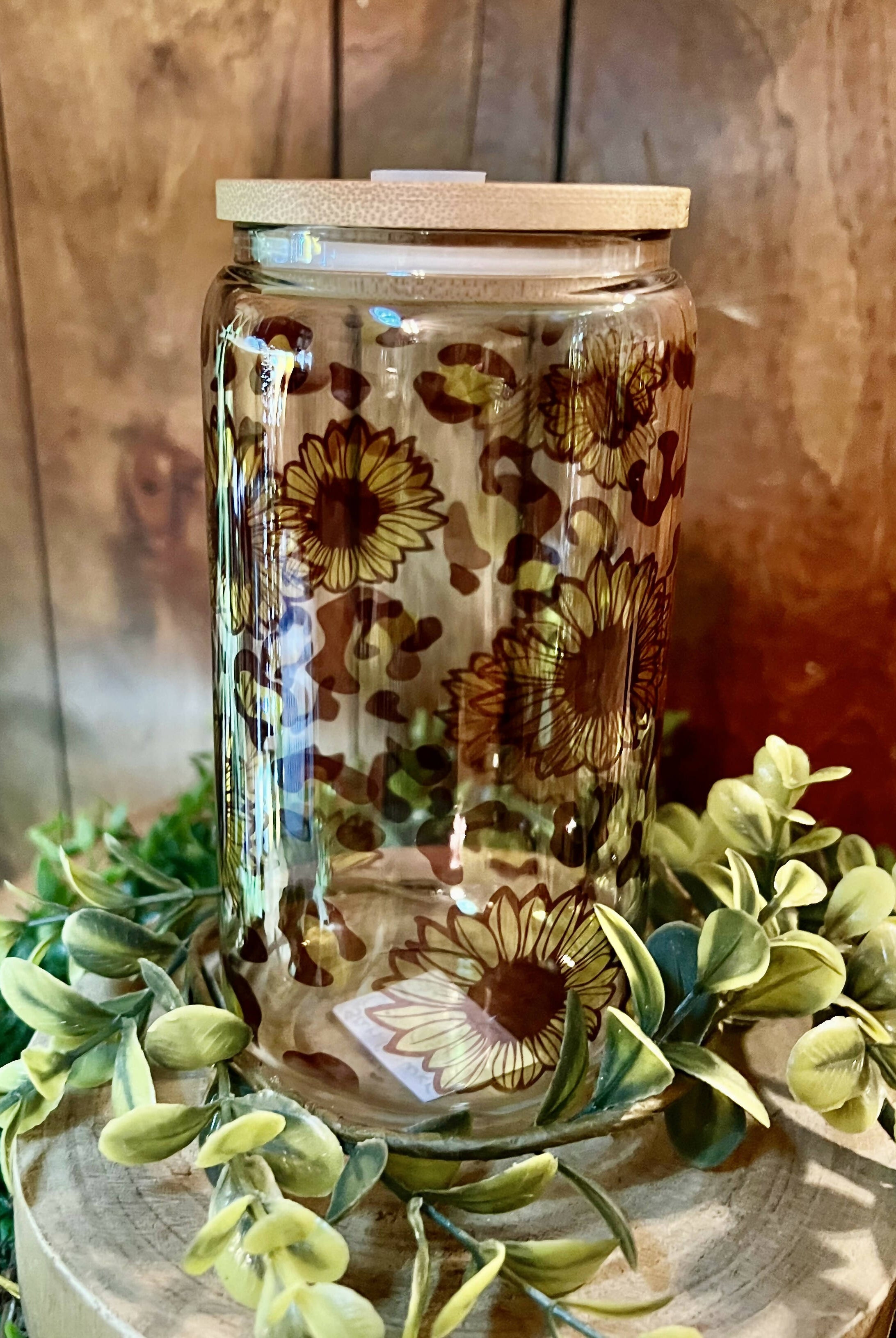 Sunflower Tumbler-Tumblers-Vintage Cowgirl-Deadwood South Boutique, Women's Fashion Boutique in Henderson, TX