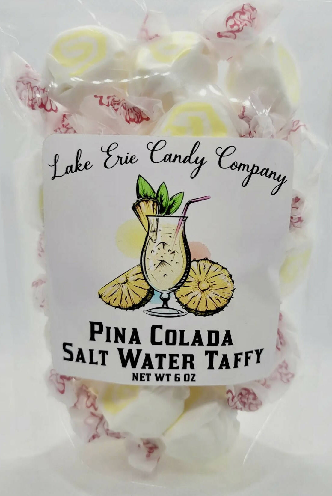 Pina Colada Salt Water Taffy - Deadwood South Boutique & Company LLC