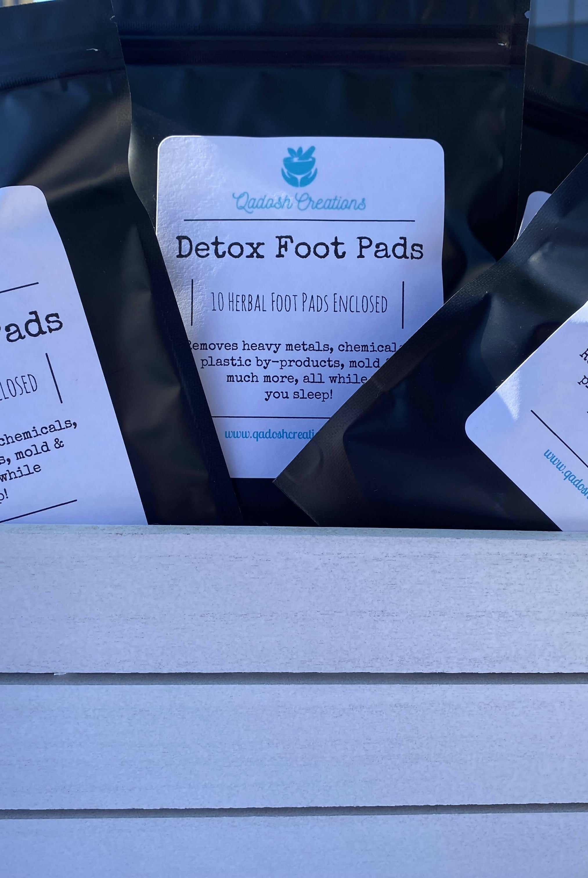 Detox Foot Pads-Detox-Qadosh Creations-Deadwood South Boutique, Women's Fashion Boutique in Henderson, TX