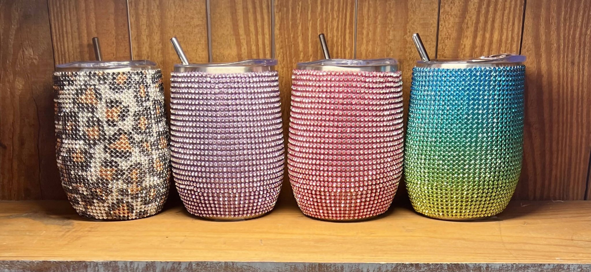 Rhinestone 12oz Tumbler - Deadwood South Boutique & Company LLC