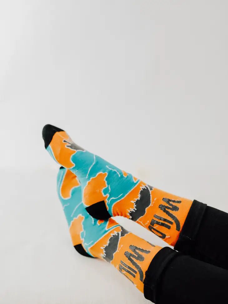 Stay Wild Socks - Deadwood South Boutique & Company LLC