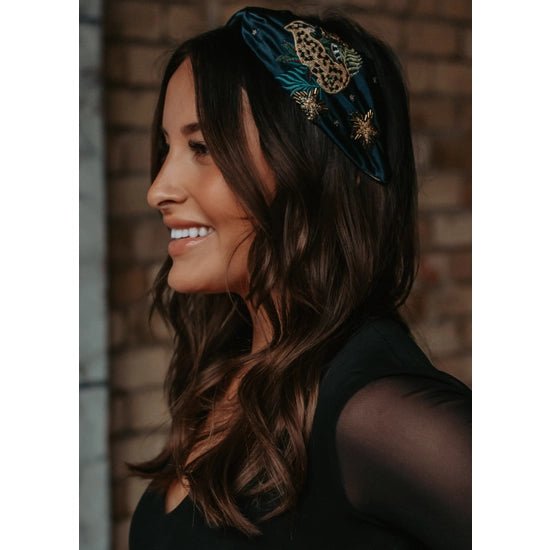 The Embroidered Headband - Deadwood South Boutique & Company LLC