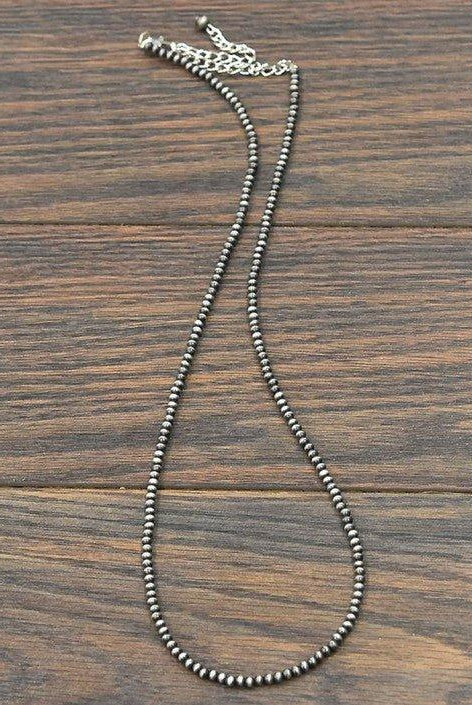 The Maggie 4mm 30in Navajo Pearl Fashion Necklace - Deadwood South Boutique & Company LLC
