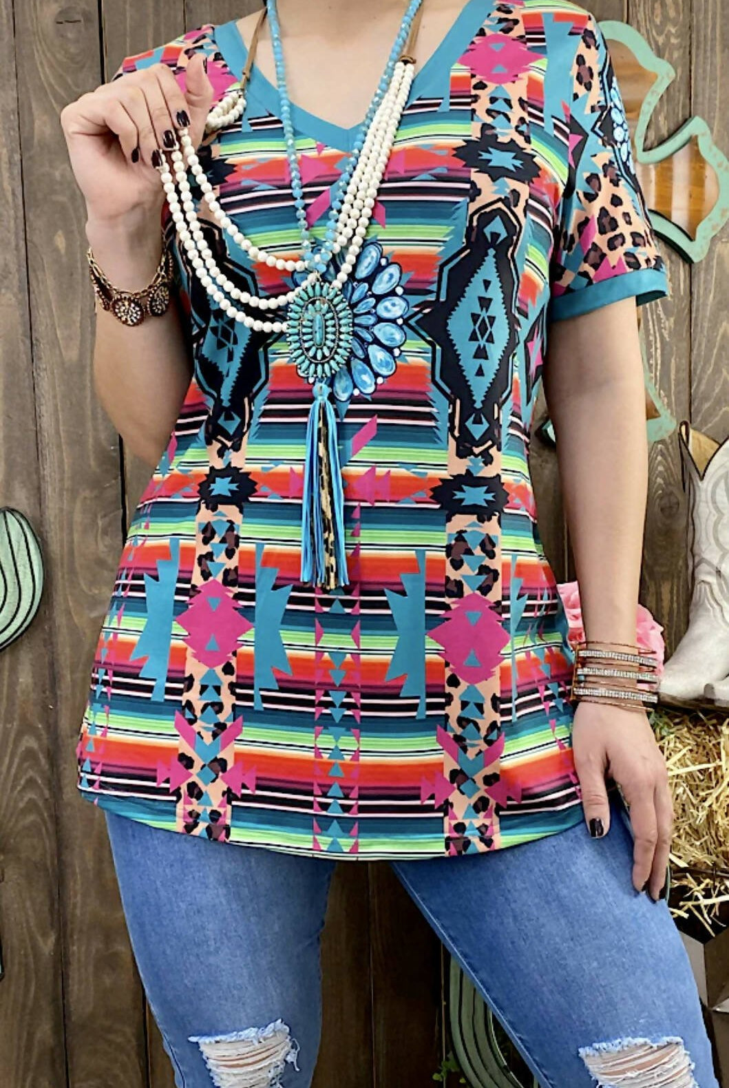 Western Way Blouse - Deadwood South Boutique & Company LLC