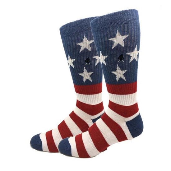 Women's USA Active Flag Socks - Deadwood South Boutique & Company LLC