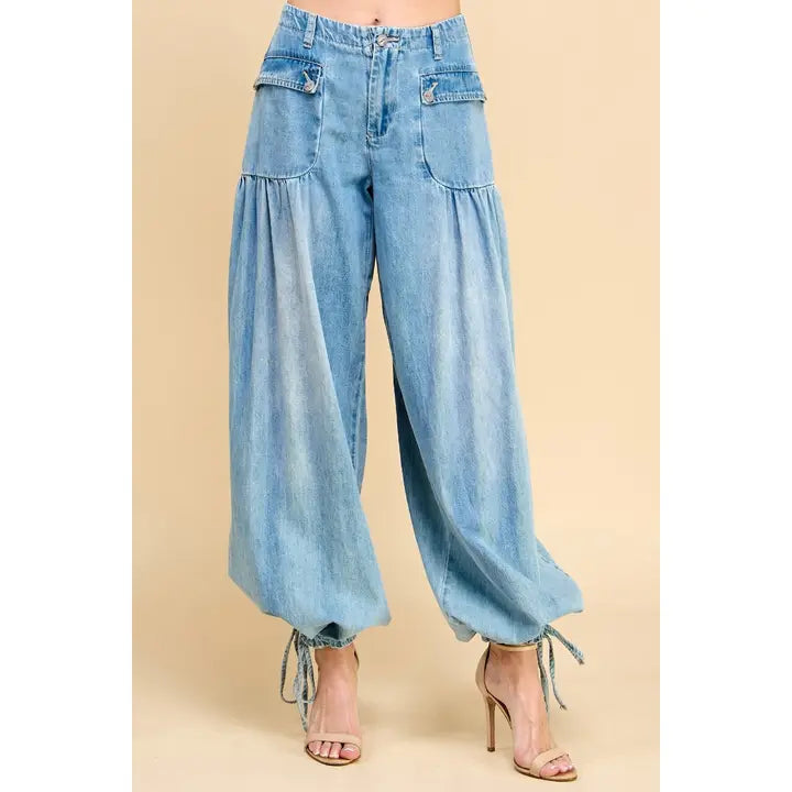 The Sidney Ankle Drawstring Pants-Bottoms-Deadwood South Boutique & Company LLC-Deadwood South Boutique, Women's Fashion Boutique in Henderson, TX