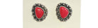 Triple Charge Red Fashion Stud Earrings-Earrings-Deadwood South Boutique & Company-Deadwood South Boutique, Women's Fashion Boutique in Henderson, TX