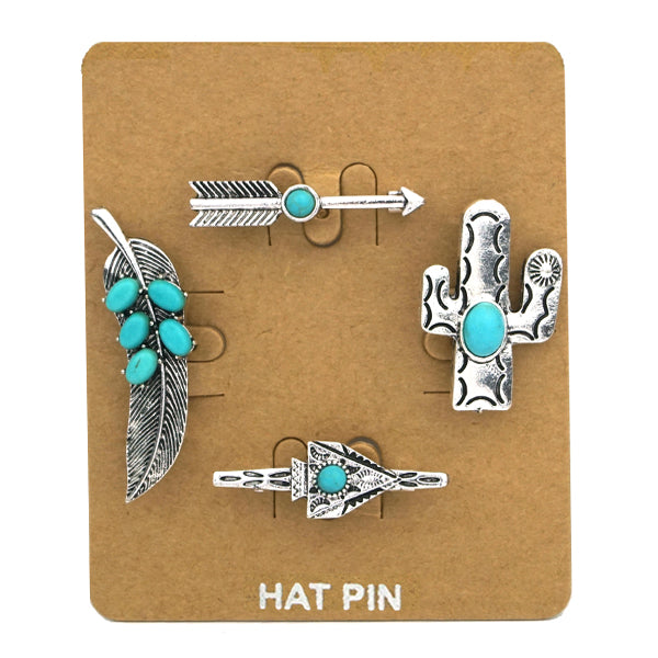 Western Fashion Hat Pins-Hat Pins-Deadwood South Boutique & Company-Deadwood South Boutique, Women's Fashion Boutique in Henderson, TX