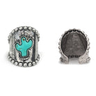 Cactus Silverton Fashion Ring-Rings-Deadwood South Boutique & Company-Deadwood South Boutique, Women's Fashion Boutique in Henderson, TX