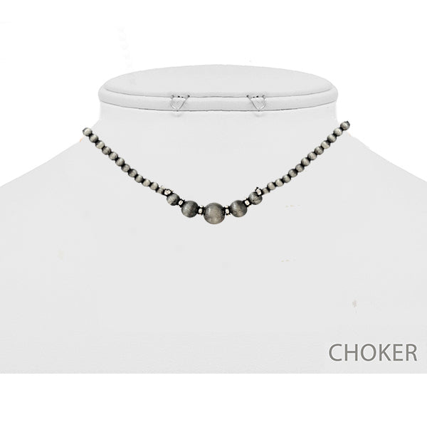 The Milley Fashion Navajo Pearl Choker-jewelry-Deadwood South Boutique & Company-Deadwood South Boutique, Women's Fashion Boutique in Henderson, TX