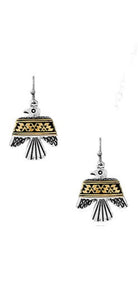 The Thunderbird Fashion Earrings-Earrings-Deadwood South Boutique & Company-Deadwood South Boutique, Women's Fashion Boutique in Henderson, TX