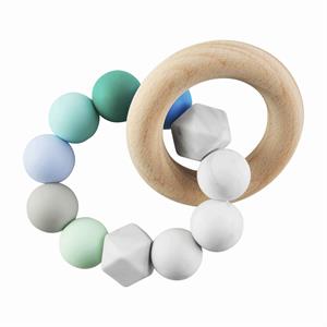 Mud Pie Silicone Wood Teether-Teethers-Deadwood South Boutique & Company-Deadwood South Boutique, Women's Fashion Boutique in Henderson, TX