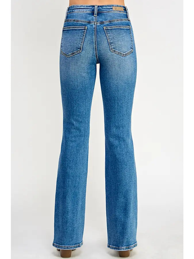 Special A Mid Rise Skinny Boot Cut-bottoms-Deadwood South Boutique & Company LLC-Deadwood South Boutique, Women's Fashion Boutique in Henderson, TX