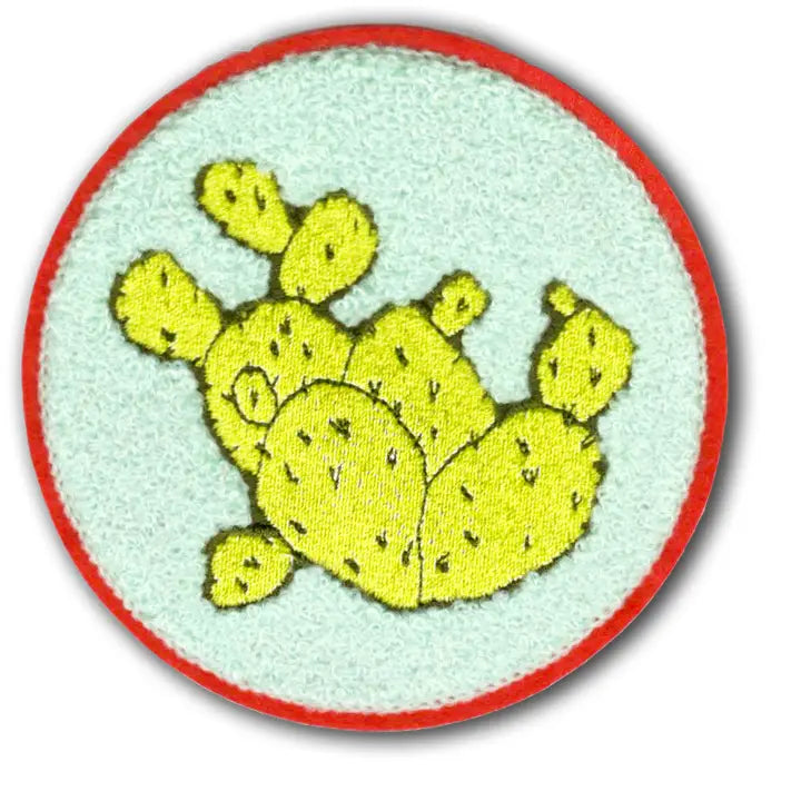 Prickly Pear Chenille Patch Sew On-Patches-Deadwood South Boutique & Company-Deadwood South Boutique, Women's Fashion Boutique in Henderson, TX