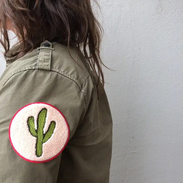 Saguaro Chenille Sew On Patch-Patches-Deadwood South Boutique & Company-Deadwood South Boutique, Women's Fashion Boutique in Henderson, TX