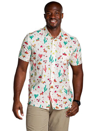 Cantina Captain Hawaiian Button Up Shirt-Short Sleeves-Deadwood South Boutique & Company-Deadwood South Boutique, Women's Fashion Boutique in Henderson, TX