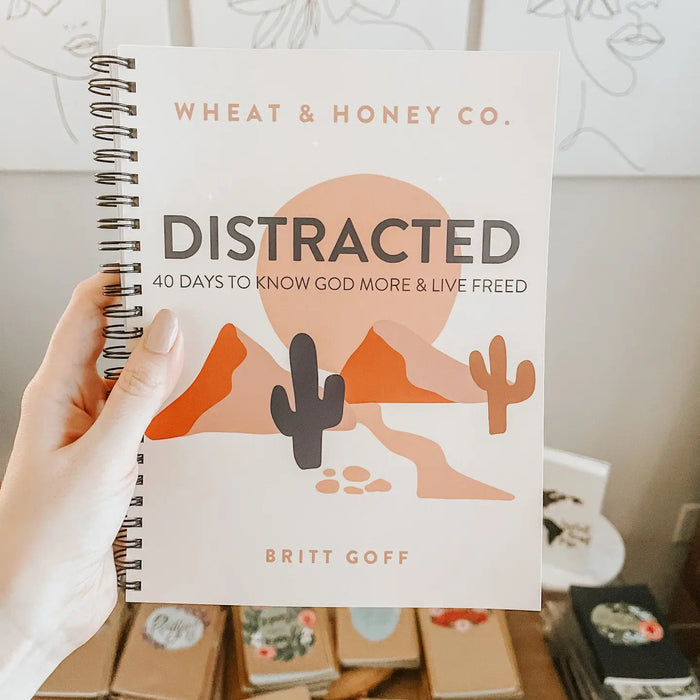 Distracted: 40 Days to Know God More and Live Freed-Home Decor & Gifts-Deadwood South Boutique & Company-Deadwood South Boutique, Women's Fashion Boutique in Henderson, TX