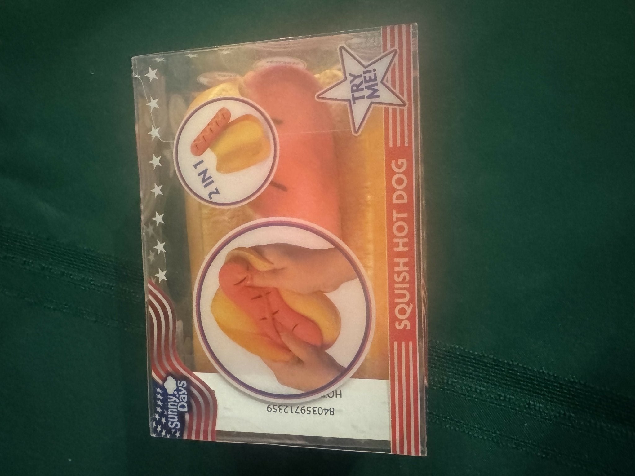 2 in 1 squish hot dog - Deadwood South Boutique & Company LLC