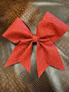 Glitter Cheer Bow-Accessories-Faithful Glow-Deadwood South Boutique, Women's Fashion Boutique in Henderson, TX