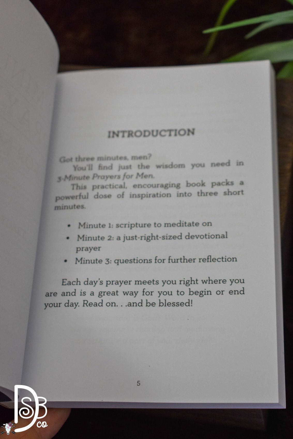 3 Minute Prayers for Men - Deadwood South Boutique & Company LLC