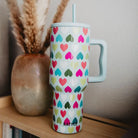 Multi Hearts 38oz Tumbler-Drinkware-Deadwood South Boutique & Company LLC-Deadwood South Boutique, Women's Fashion Boutique in Henderson, TX