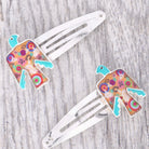 Western Thunderbird Hair Clips 2 piece set-Hair Claw Clips-Deadwood South Boutique & Company-Deadwood South Boutique, Women's Fashion Boutique in Henderson, TX