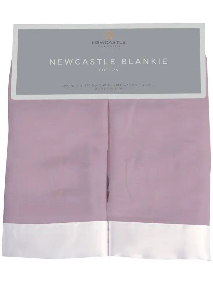 Orchid Lavender Cotton Muslin Security Blankie